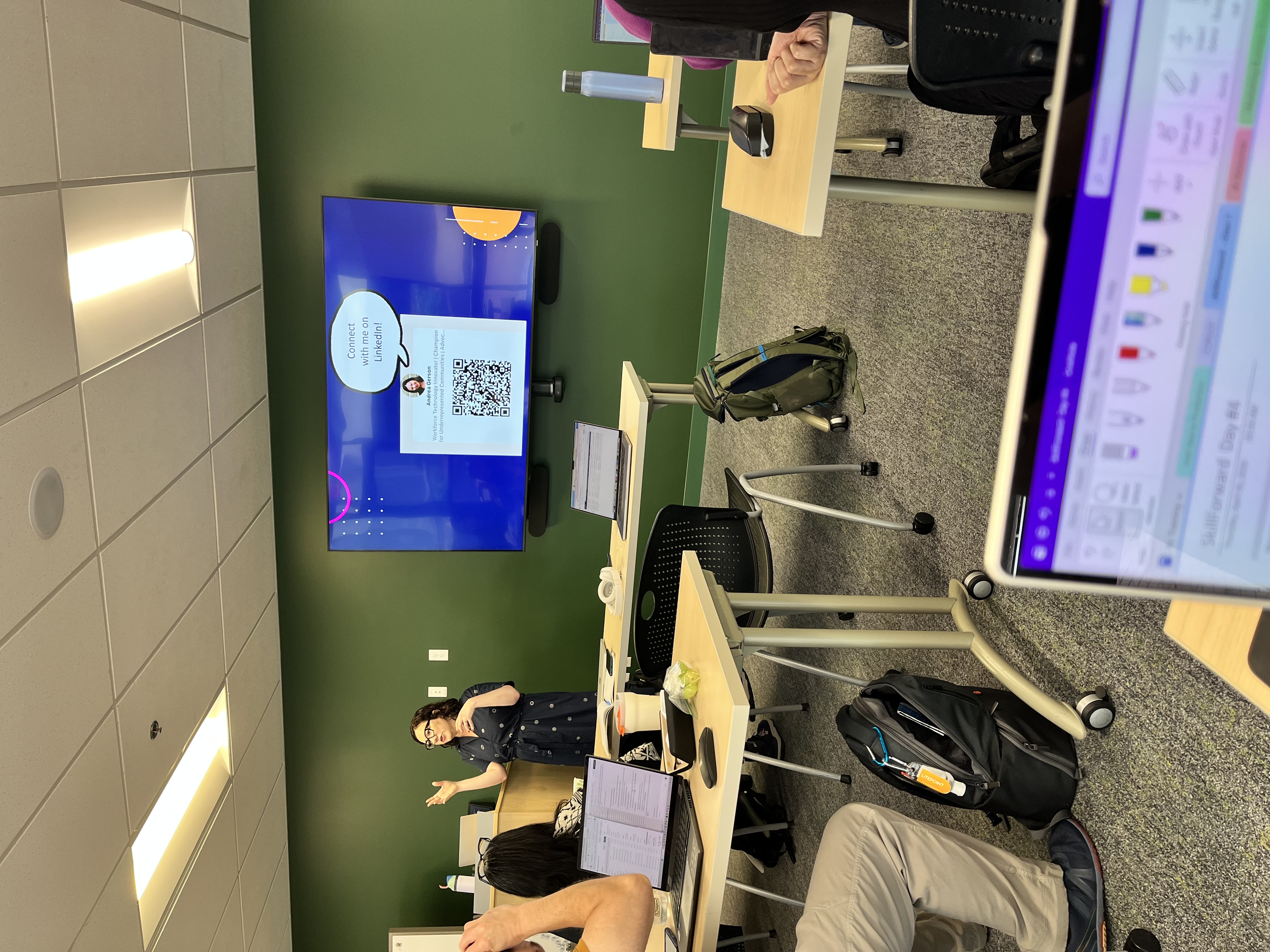 Andrea Gerson's talk on how to write a resume.